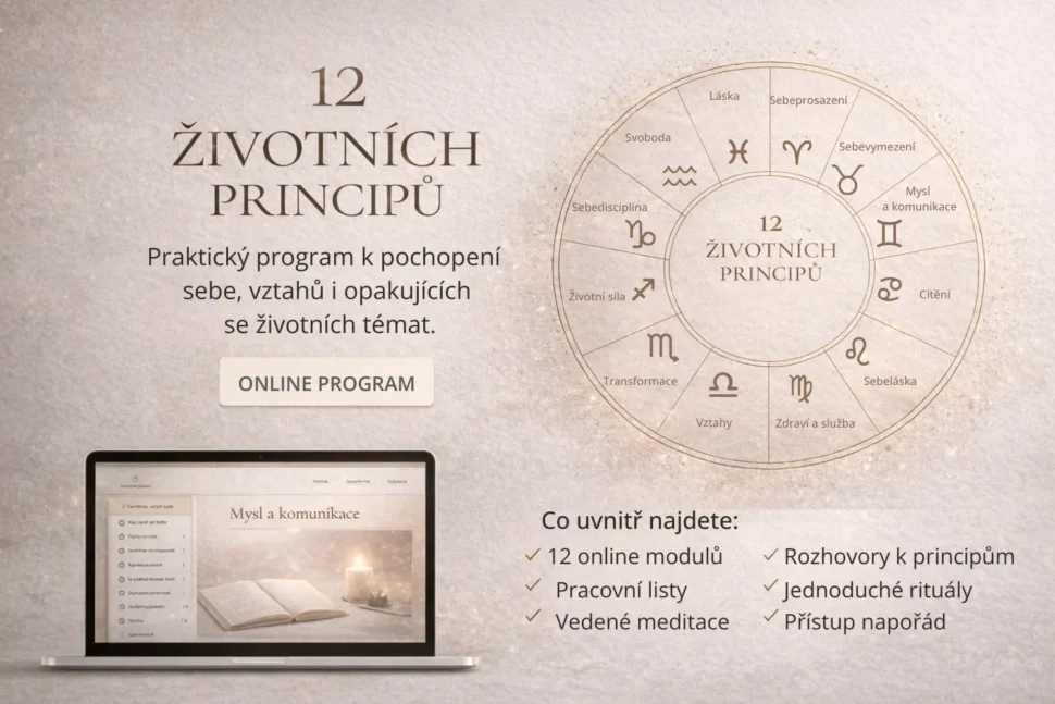 12 životních principů jako ucelený systém osobního rozvoje a životních cyklů.