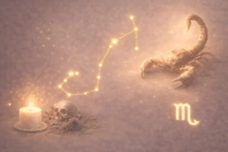 Znamení Štír a jeho souhvězdí.