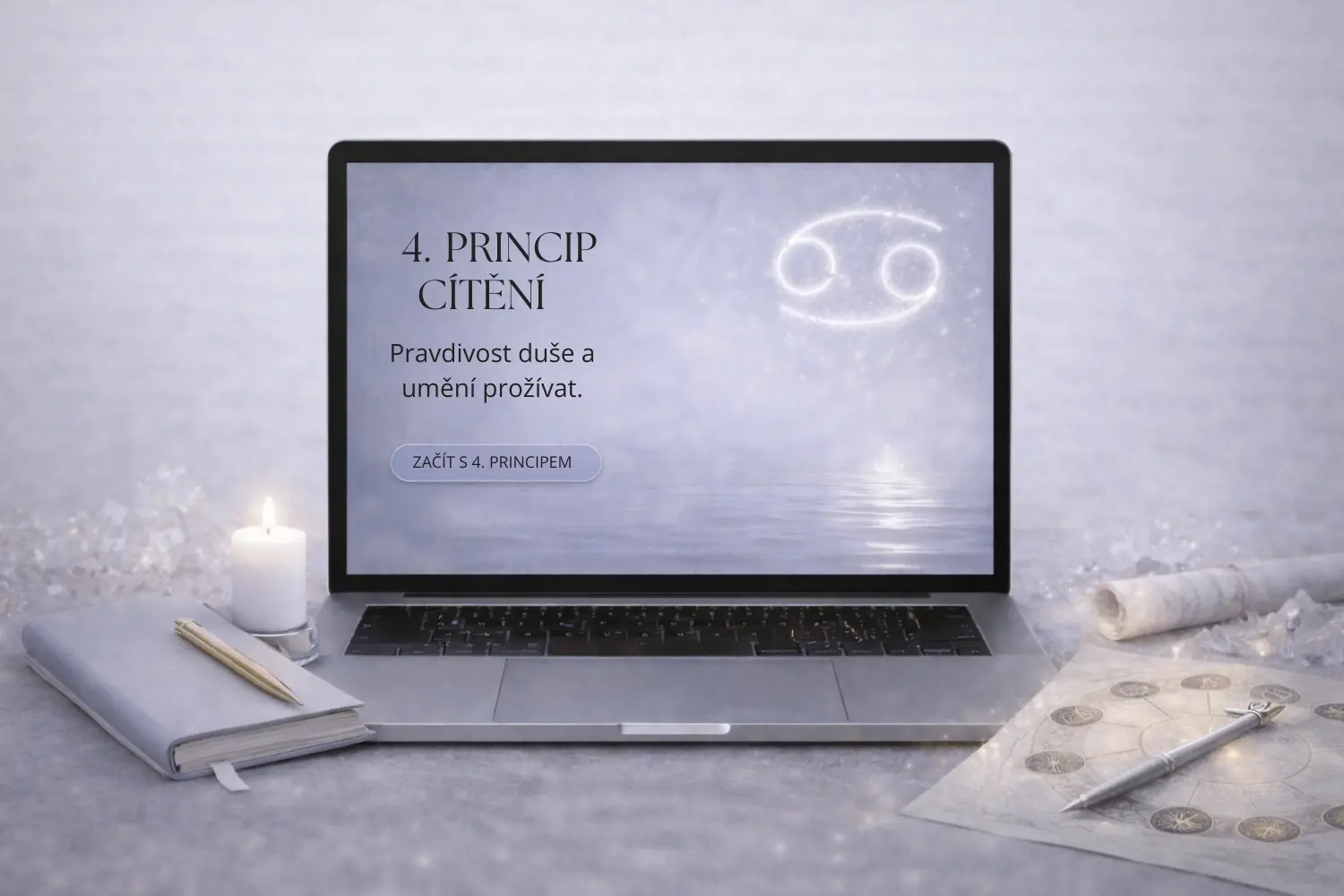 Čtvrtý životní princip – cítění, zaměřený na&nbsp;emoce a&nbsp;vnitřní prožívání.