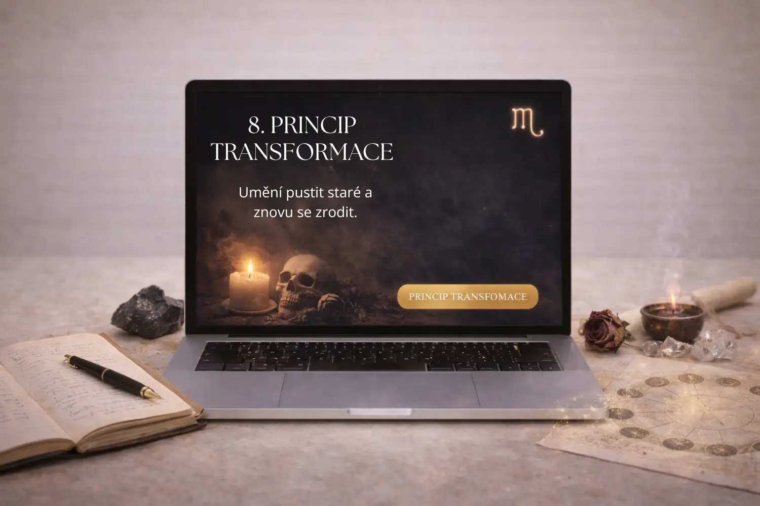 Osmý princip Transformace v&nbsp;online programu 12 životních principů.
