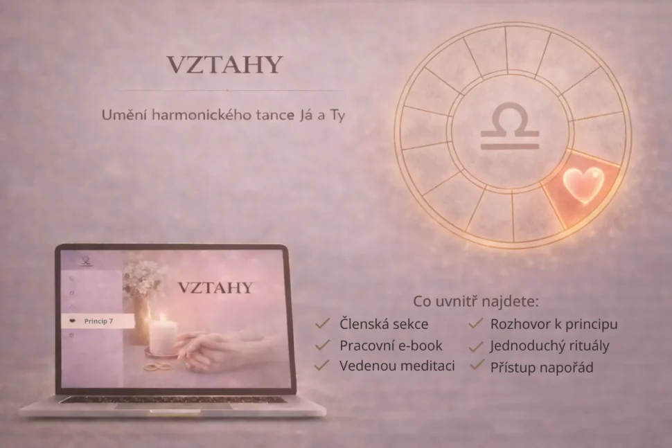 Sedmý životní princip – vztahy, zaměřený na&nbsp;partnerství, spolupráci a&nbsp;rovnováhu mezi já a&nbsp;druhými.