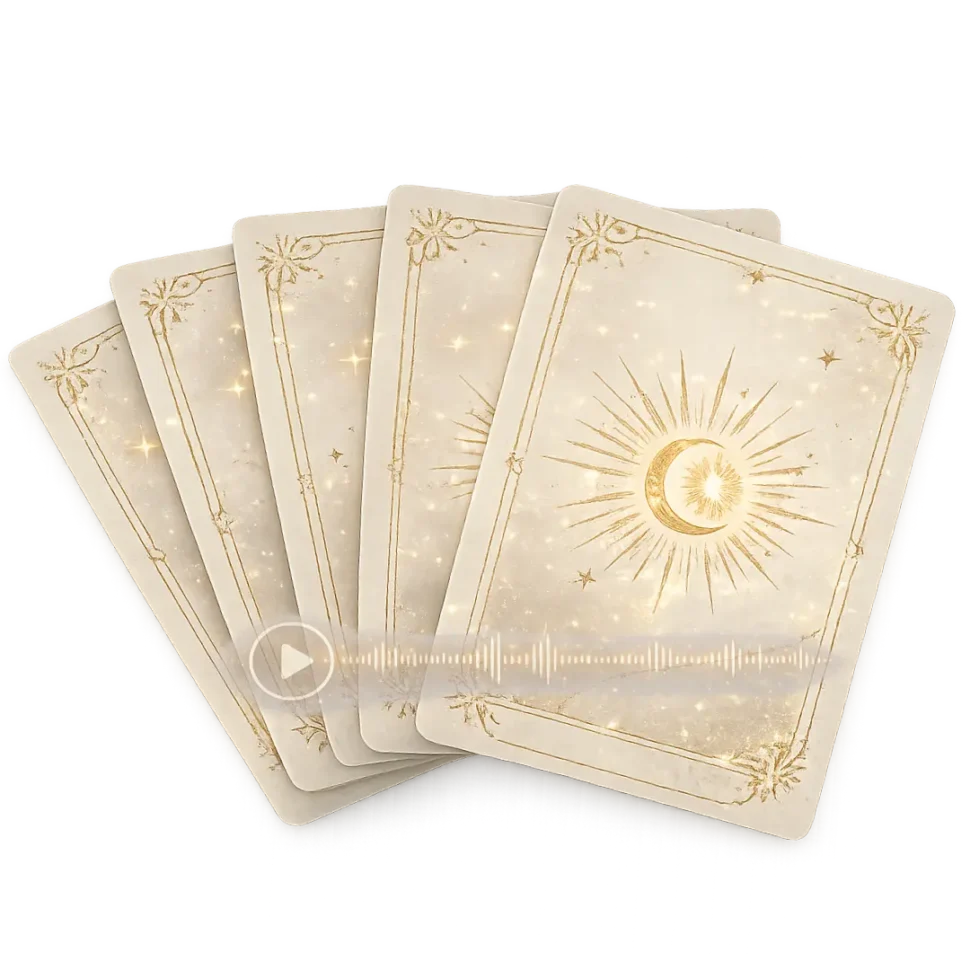 Audio Tarot Noema Aura – tarotové karty s&nbsp;audio poselstvím