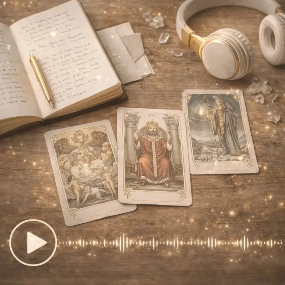 Audio Tarot Noema Aura – tarotové karty s&nbsp;audio poselstvím