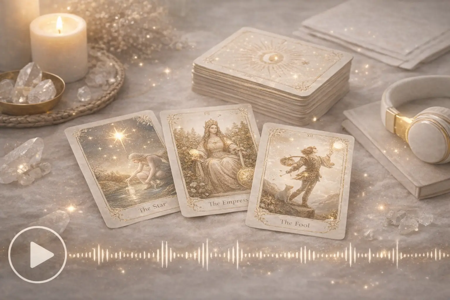 Audio Tarot Noema Aura – tarotové karty s&nbsp;audio poselstvím